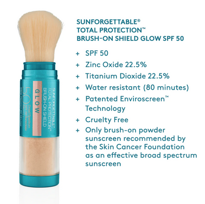 Colorescience Sunforgettable® Total Protection® Brush-On Shield Glow SPF 50 Powder Formula