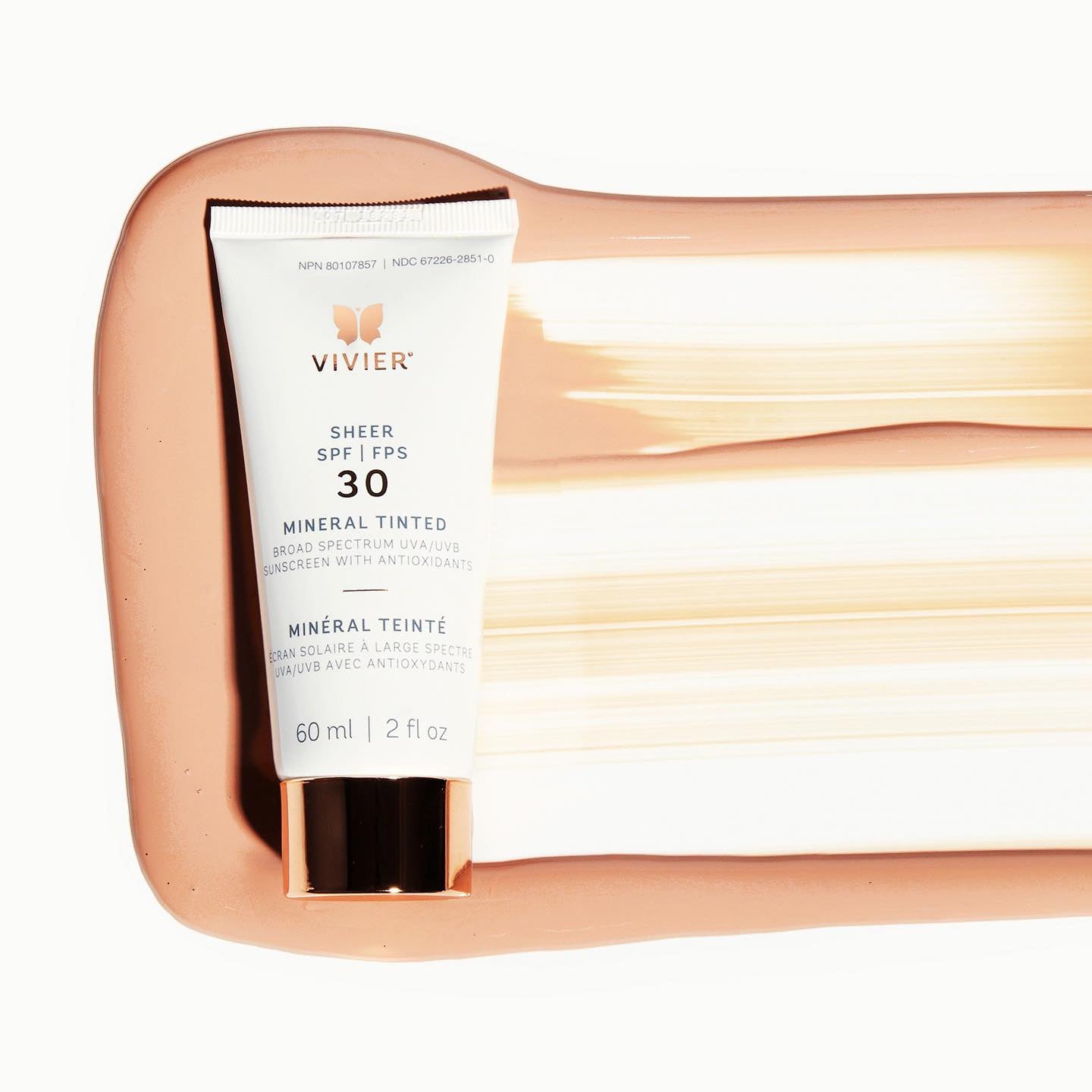 Vivier SHEER SPF 30 Mineral Tinted Sunscreen